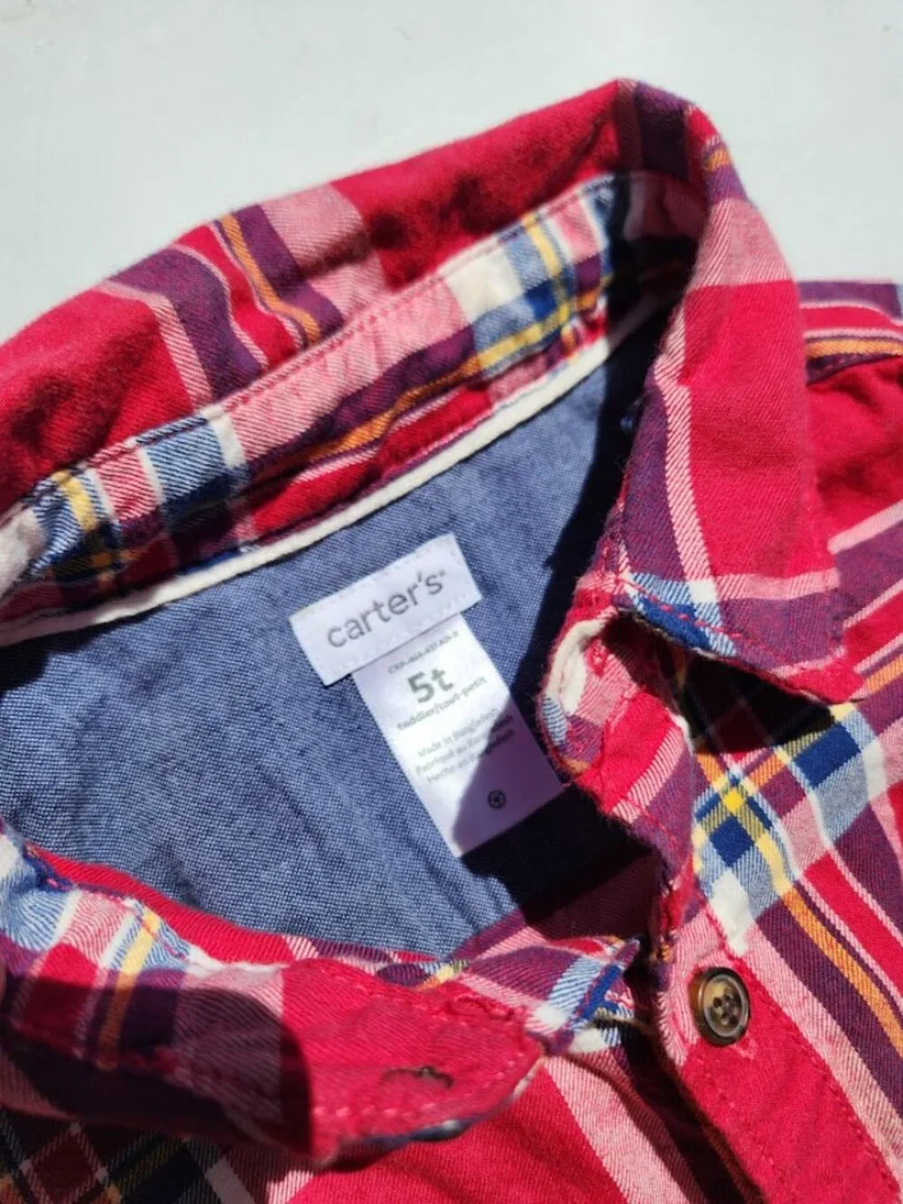 Carters new shirts